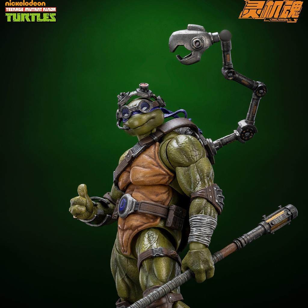 SET OF 2 LING JIHUN 1/12 Teenage Mutant Ninja Turtles Michelangelo