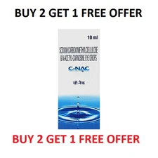 C-NAC Eye Drops, 100% Best Eye Drops - 10 ml Pack Free Ship BUY 2 GET 1 FREE