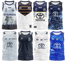 RUGBY MEN's 2026 SINGLET TRAINING NORTH QUEENSLAND COWBOYS VEST S-5XL NRL JERSEY