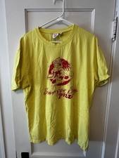 Quiksilver x Stranger Things Surfer Boy Pizza Yellow T-Shirt XL