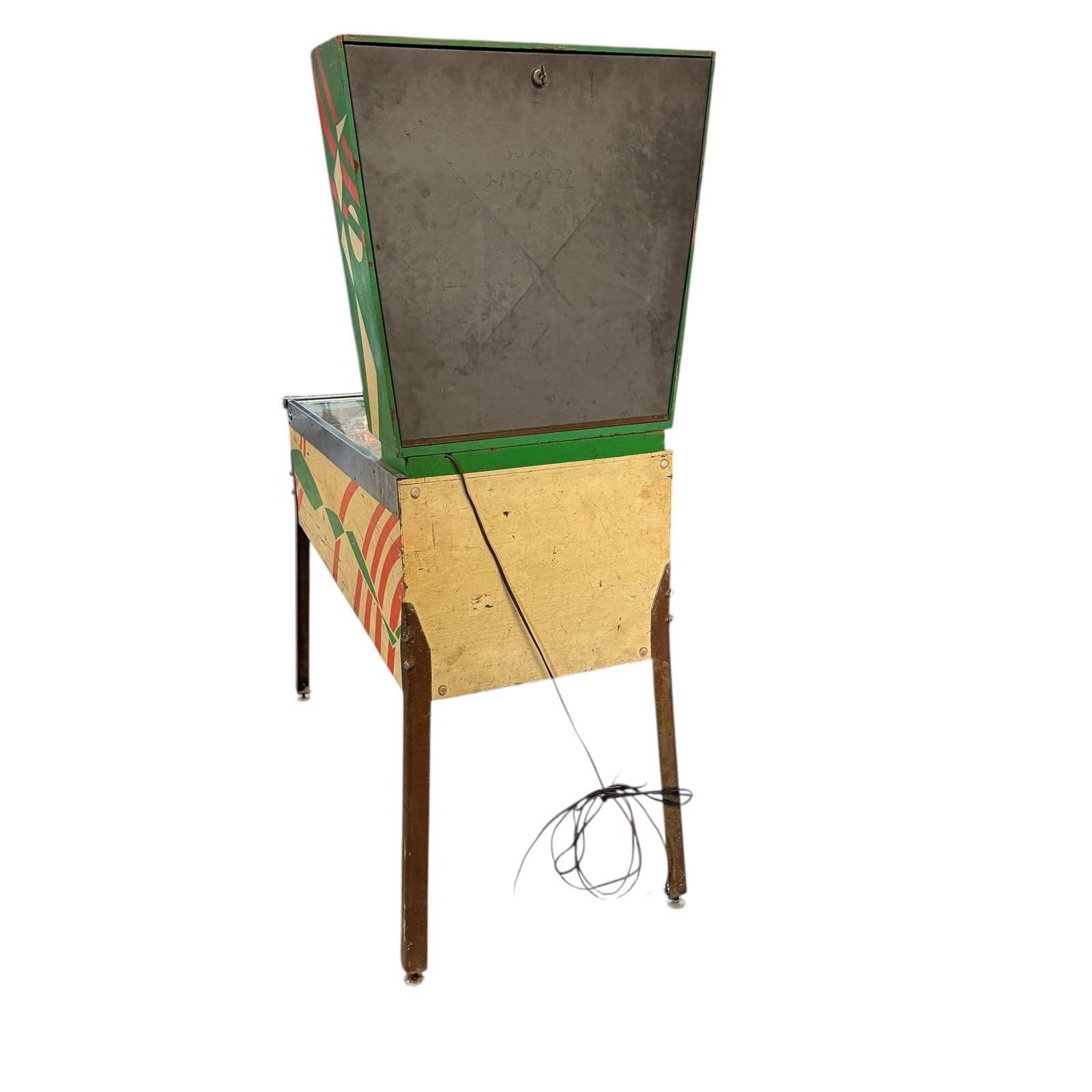 Vintage 1971 Gottlieb Home Run Pinball Machine Tested & Working