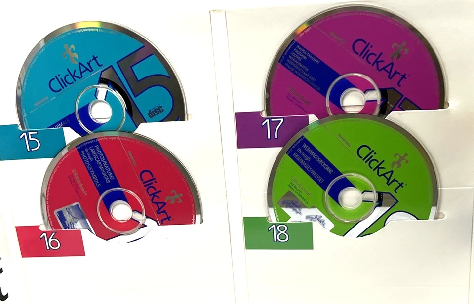 Broderbund ClickArt 300,000 CDs 11-20 TIFF Files Print Shop PrremierEdition 5.0 - Image 3 of 4