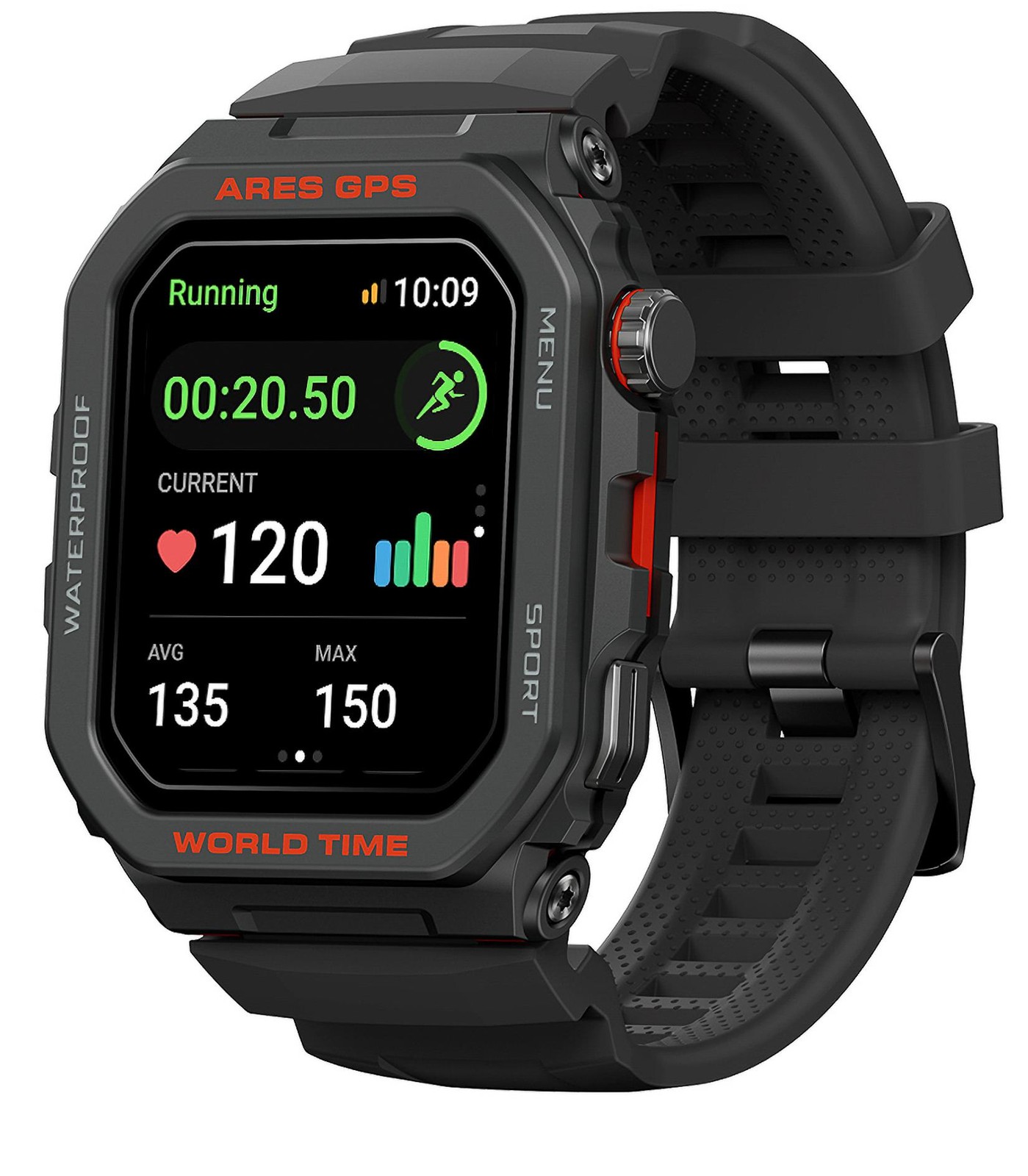 6946639813267 Smartwatch Zeblaze Ares GPS - czarny ZEBLAZE 14490₽