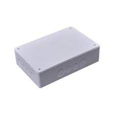 9" x 6" x 3" PVC Plastic Junction Box with Pre Molded 3/4" & 1" Punch in Hole...