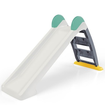 Dolu: Children's Slide - White, Grey, Green -  Age 2+