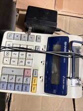 Sharp EL-1801C Portable 12-Digit 2-Color Prin...