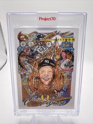 2021 Topps Project 70 #885 2002 Mickey Mantle by JK5 w/Box PR /1,187
