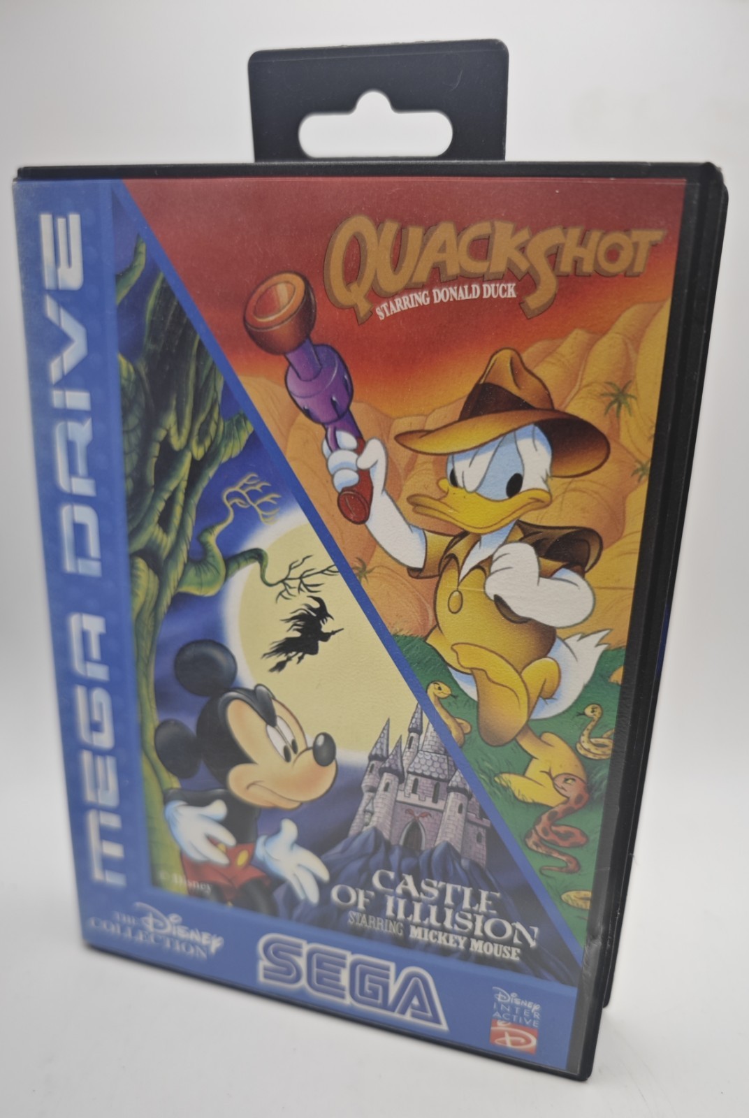 The Disney Collection Castle of Illusion Quackshot Sega Mega Drive 
