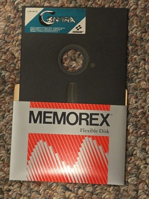 C64 Contra Commodore 64 5 1/4  Floppy Disk