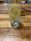 Vintage Fire King AH Yellow Flowers 16oz Large Ice Tea Tall Glass Replacement
