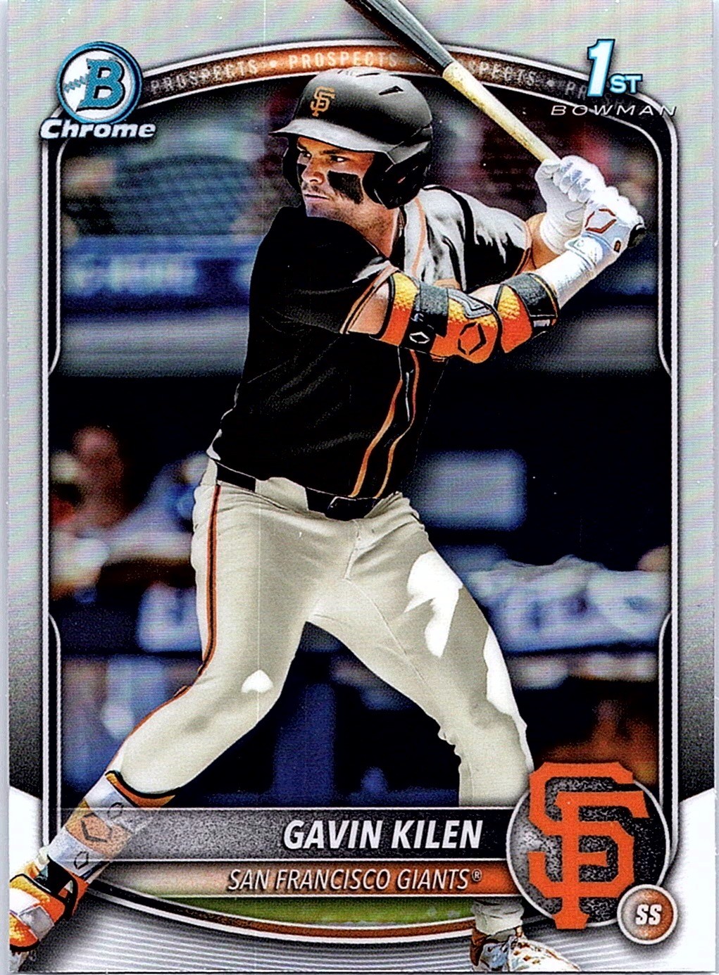 2025 Bowman Draft Gavin Kilen #BDC-40 Chrome Refractor San Francisco Giants