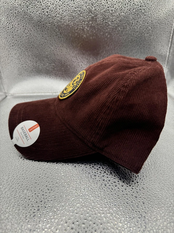 Gorra L.L.Bean con correa trasera talla única parche de pana borgoña bordado para hombre Foto 2 de 4