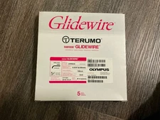 BOX of 5 TERUMO GLIDEWIRE OLYMPUS WIRE ANGLED REF UWR6035 Exp 2019-10-31