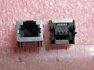 80 PCS  43860-0005 Modular Connector; No. Of Contacts:6; No. Of Ports:1;