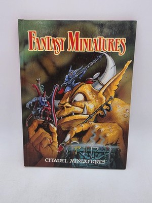Games Workshop Citadel Fantasy Miniatures Hardcover Book Warhammer 40K 1989 Rare
