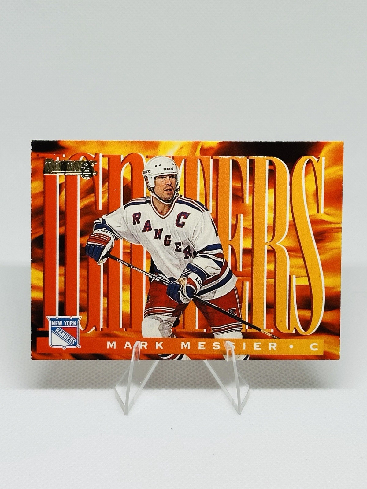 1995-96 Donruss Igniters /5000 Mark Messier #5 HOF