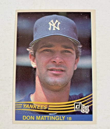 DON MATTINGLY 1984 DONRUSS #248 ROOKIE CARD NEW YORK YANKEES BLUE JAYS NICE!
