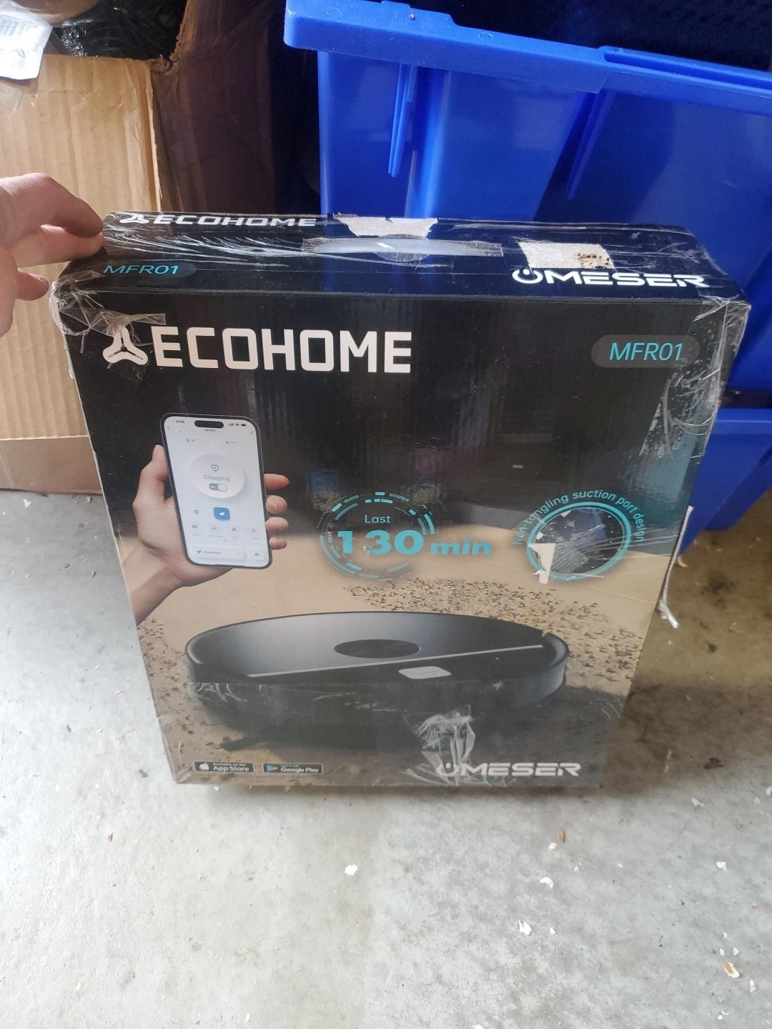 OMESER 3500Pa Robot Vacuum Cleaner 2 in 1 Robot Vacuum Mop Pet Hair Hard Floor
Opens in a new window