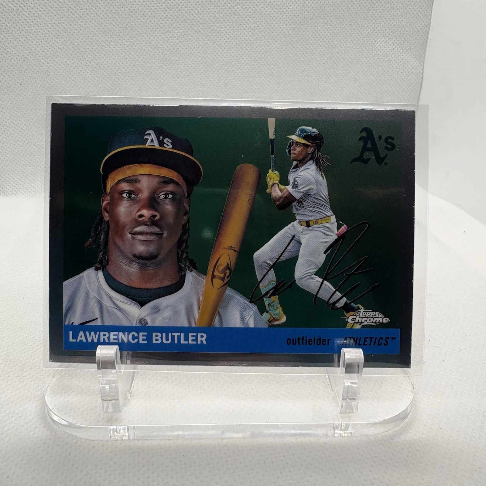 2025 Topps Chrome Platinum Anniversary - Lawrence Butler #100 Athletics