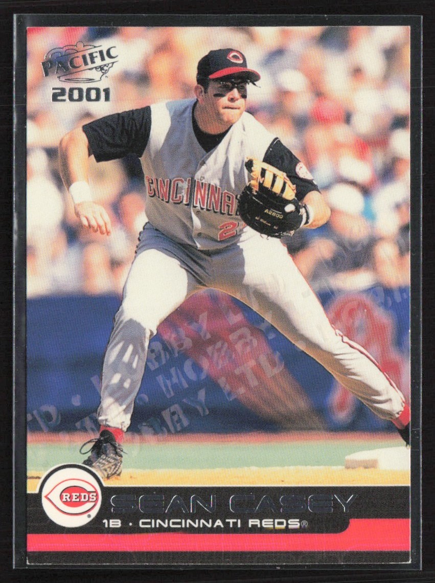 Sean Casey 2001 Pacific Hobby LTD /70 #107 Cincinnati Reds
