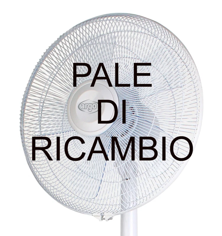 Pale di Ricambio Originale per Ventilatori ARGO EVO Pala a 5 Lame Trasparenti, fotografia 4 di 8