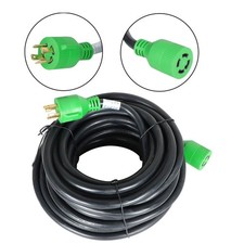 Labwork 50 Ft Generator Extension Cord 4 Prong Power Cable 10 4 30 Amp