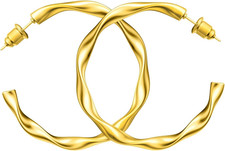 Hoop Earrings for Women 14K Gold Plated Chunky Hoop Earrings for Women Hypoaller