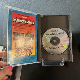 World Cup USA '94 (Sega CD) Complete CIB Case Manual Game Excellent Condition