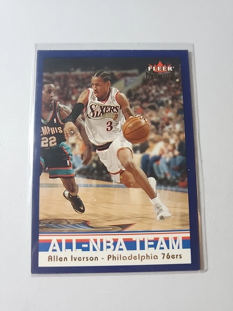 Fleer Allen Iverson Basketball 2002-03 Season Sports Trading Cards