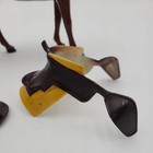 Vtg 1950's Hartland Cowboy Sherriff WYATT EARP Figure Horse Saddle Hat 9" Set — photo 10