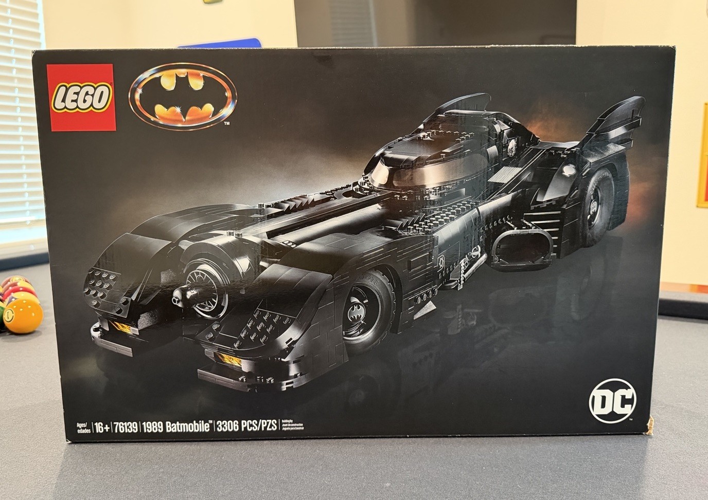 LEGO 1989 Batmobile 76139 - 3306 Pcs - New - Sealed In Box - Retired Set