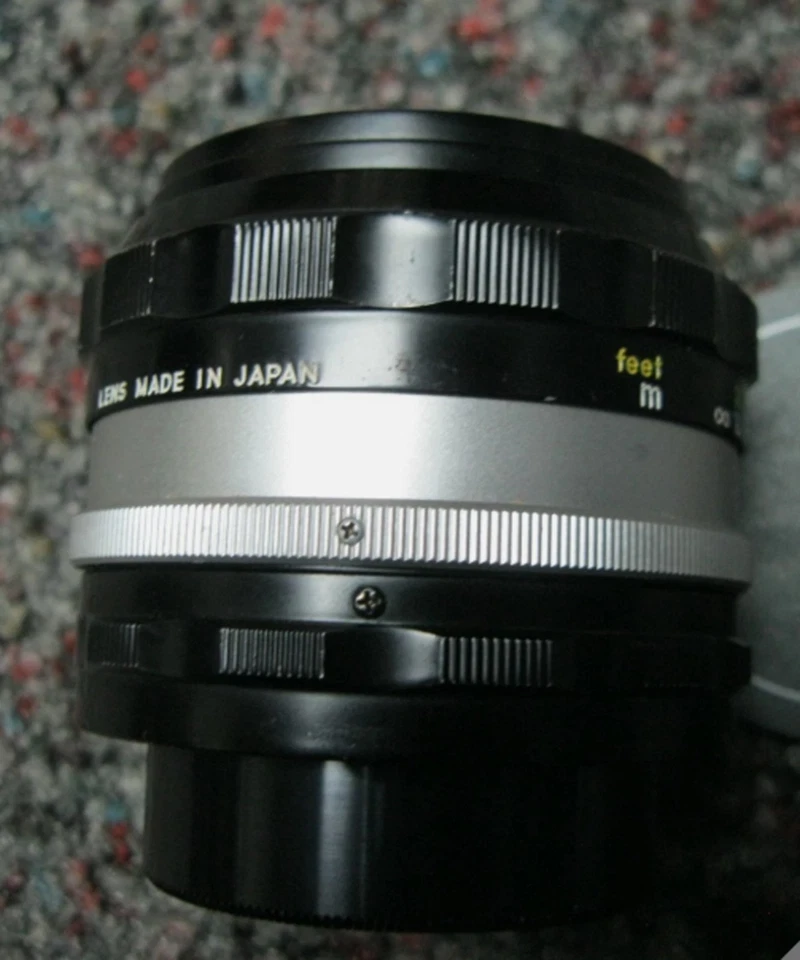 Nikon F Nikkor-S.C Auto 1: 1.4 f=50mm 1465651 lens with metal caps- MODIFIED - Image 3 of 3