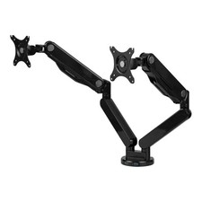 Image of Fellowes Platinum Series Dual Monitor Arm Black 8042501