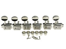 Nickel Split Post Vintage Guitar Tuning Keys Tuners Machine Heads for Strat/Tele