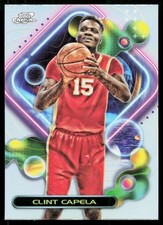 2023-24 Topps Chrome Cosmic #4 Clint Capela Refractors