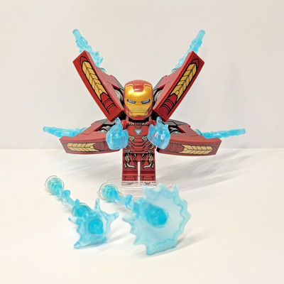 LEGO Iron Man Mark 50 Minifigure sh0497a with Accessories Set 76107