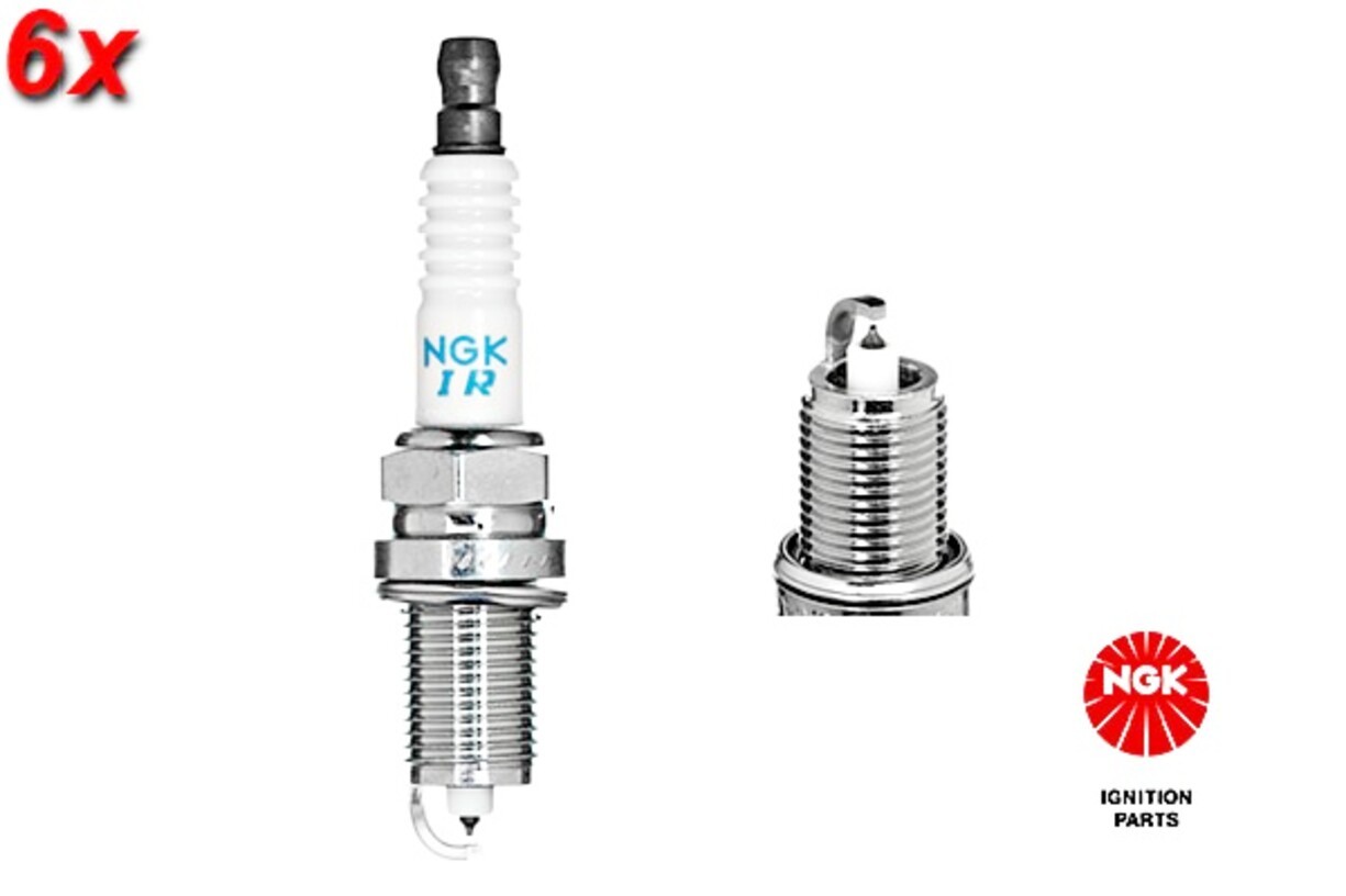 NGK 6x Spark Plug For MITSUBISHI Galant VI Pajero III 98-07 18838-11051
