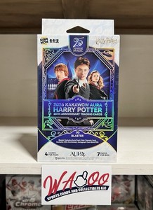 2026 Kakawow Aura Harry Potter 25th Anniversary Sealed Blaster Trading Card Box