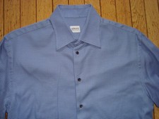 ARMANI COLLEZIONI MEN'S COTTON DRESS SHIRT SIZE 16 OR 41 REGULAR HARDLY WORN 
