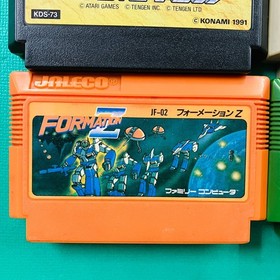 [Set of 4 cassettes only] Famicom Rampart Battlefield Wolf Formation Z Field