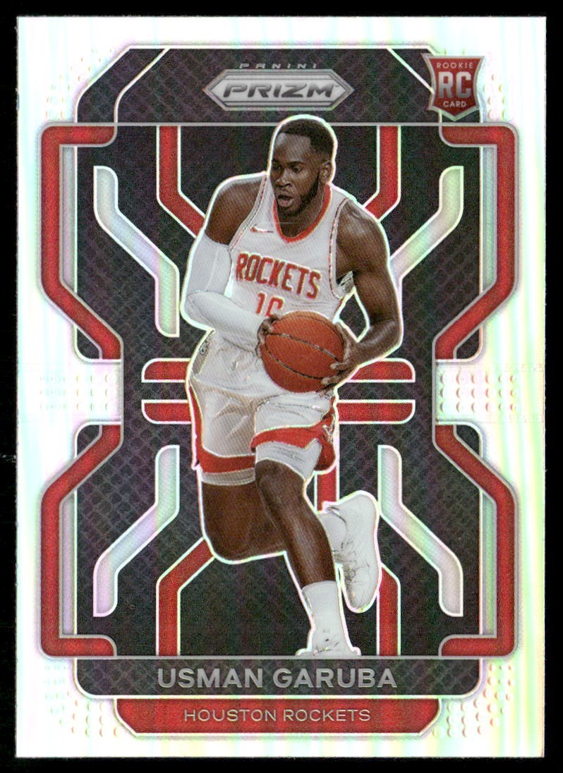 2021-22 Panini Prizm #321 Usman Garuba Silver