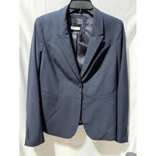 The Limited Collection Navy Blue Two Button Blazer Jacket Size 10 J966025