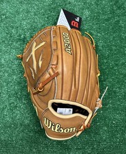 Wilson A2000 12" Classics B23 Left Handed Pitchers Baseball Glove - Saddle Tan