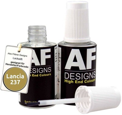 Lackstift für Lancia 237 Giallo Exploit Metallic schnelltrocknend 2x20ml