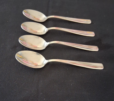 4 Gense FACETTE Teaspoons 5 5/8'' Sweden