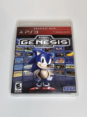 Sonic s Ultimate Genesis Collection (Sony PlayStation 3, 2009) PS3