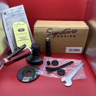 Sioux Tools SWG10AX1245 Right Angle Wheel Grinder with Accessories NOB
