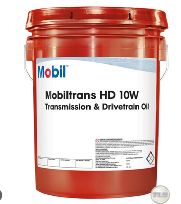 #ad Mobiltrans HD 10W Transmission Oil 5 Gallon Pail Heavy Duty CAT TO 4 $180.00