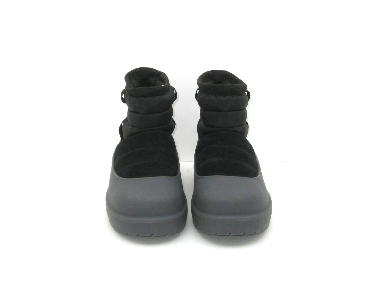 UGG CLASSIC MINI PULL-ON WEATHER MEN BLACK SUEDE US 11 /UK 10 /EU