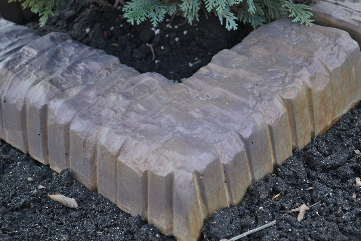 Betonex Garden Edge Edge Form è In Vendita Con 2 Pezzi In Plastica ABC BR09 - Foto 7